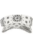 Urban Classics Visor Bandana  Print white