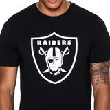 Férfi póló New Era NFL Team Logo Las Vegas Raiders T-shirt Black