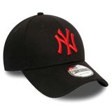 sapka New Era 9FORTY Essential NY Yankees Black Red Adjustable cap