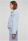 Urban Classics Ladies 80‘s Oversized Denim Jacket new light blue washed