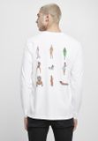 Mr. Tee Bad Gyal Longsleeve white