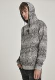 Mr. Tee Mister Tee Snake AOP Hoody grey