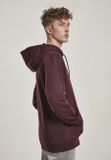 Urban Classics Basic Sweat Hoody redwine