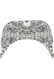 Urban Classics Visor Bandana  Print white