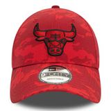 sapka New Era 9FORTY NBA Tonal Camo AOP Chicago Bulls Red