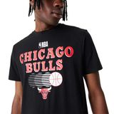 Férfi póló New Era NBA Team Chicago Bulls T-shirt White