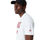 Férfi póló New Era NBA Team Chicago Bulls T-shirt White