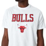 Férfi póló New Era NBA Team Chicago Bulls T-shirt White