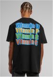 Mr. Tee Vitamin UPSC Heavy Oversize Tee black