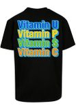 Mr. Tee Vitamin UPSC Heavy Oversize Tee black