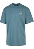 Urban Classics UC Shiny Logo Tall Tee dusty blue