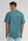 Urban Classics UC Signature Logo Tall Tee dusty blue