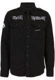 Brandit Iron Maiden Vintage Shirt long sleeve Eddy black