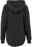 Pulóver Urban Classics Ladies Oversized Terry Hoody charcoal