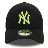 Sapka New Era 9FORTY MLB League Essential NY Yankees Black Neon Green adjustable cap