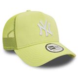 sapka New Era 9Forty E-Frame League Essential NY Yankees Pastel Green Adjustable trucker cap