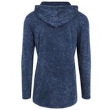 Férfi pulóver Urban Classics Random Wash Hoody indigo