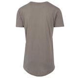 Férfi póló Urban Classics Shaped Long Tee army green