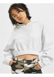 DEF Cropped Hoody white