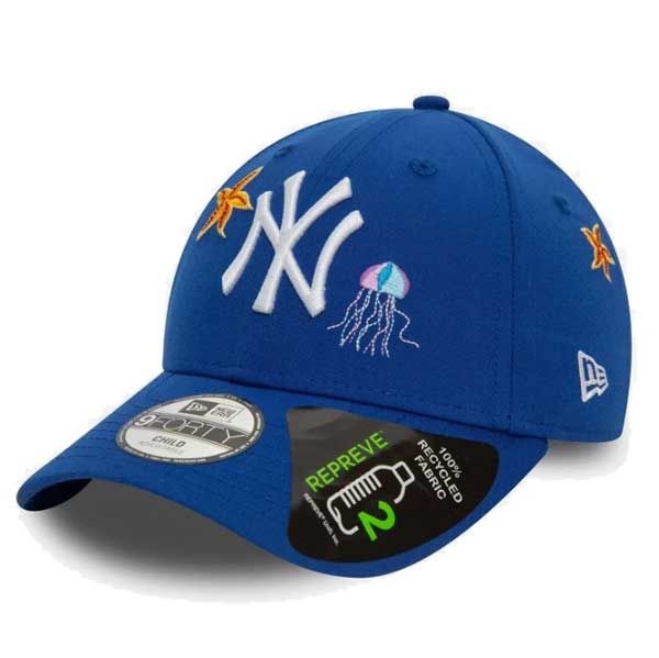 GYEREK SAPKA NEW ERA 9FORTY Repreve Icon Adjustable cap Blue