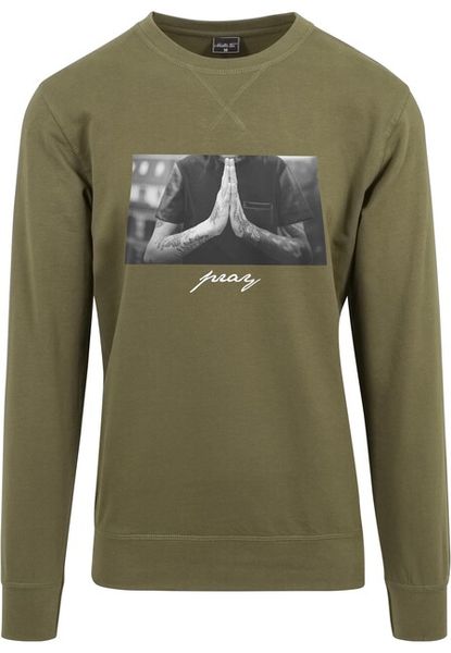 Mr. Tee Pray Crewneck olive