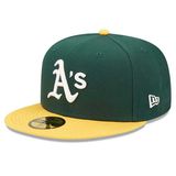 Sapkák New Era 59Fifty MLB Oakland Athletics Dark Green Fitted cap