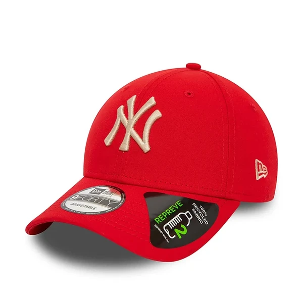 Sapka New Era 9FORTY MLB Repreve NY Yankees Scarlet