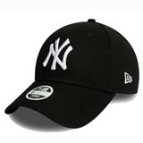 Női Sapka New Era 9Forty Womens MLB league Essential NY Yankees Black White adjustable cap