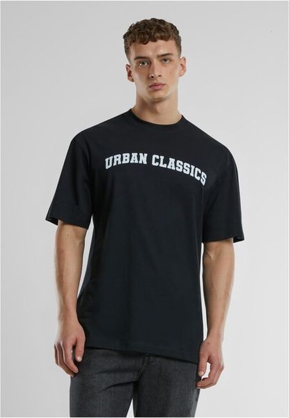 Urban Classics UC College Logo Tall Tee black