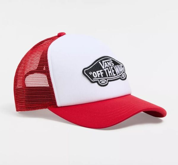 Téli sapka VANS Classic Classic Patch Curved Bill Trucker  Red