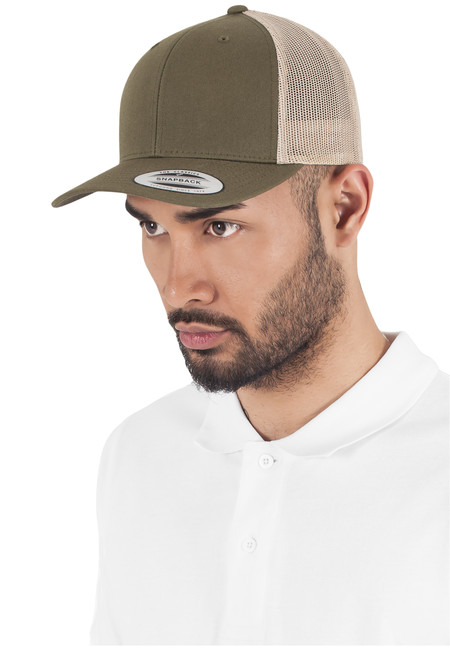 Urban Classics Retro Trucker 2-Tone mossgreen/khaki akciós termékkép 1