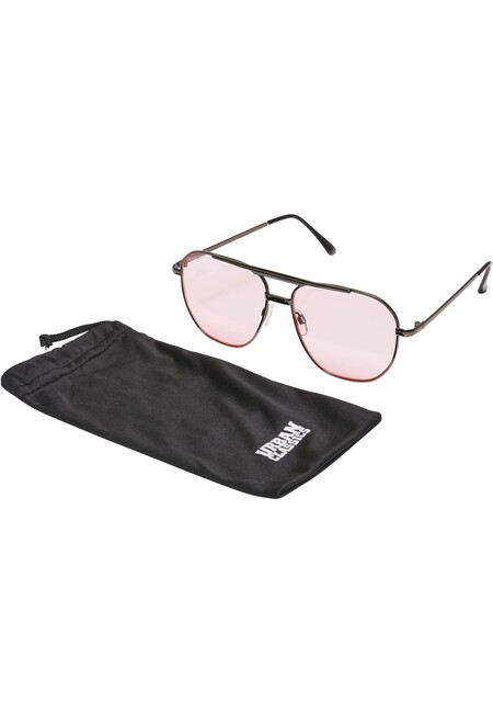 Urban Classics Sunglasses Manila gunmetal/palepink akciós termékkép 1